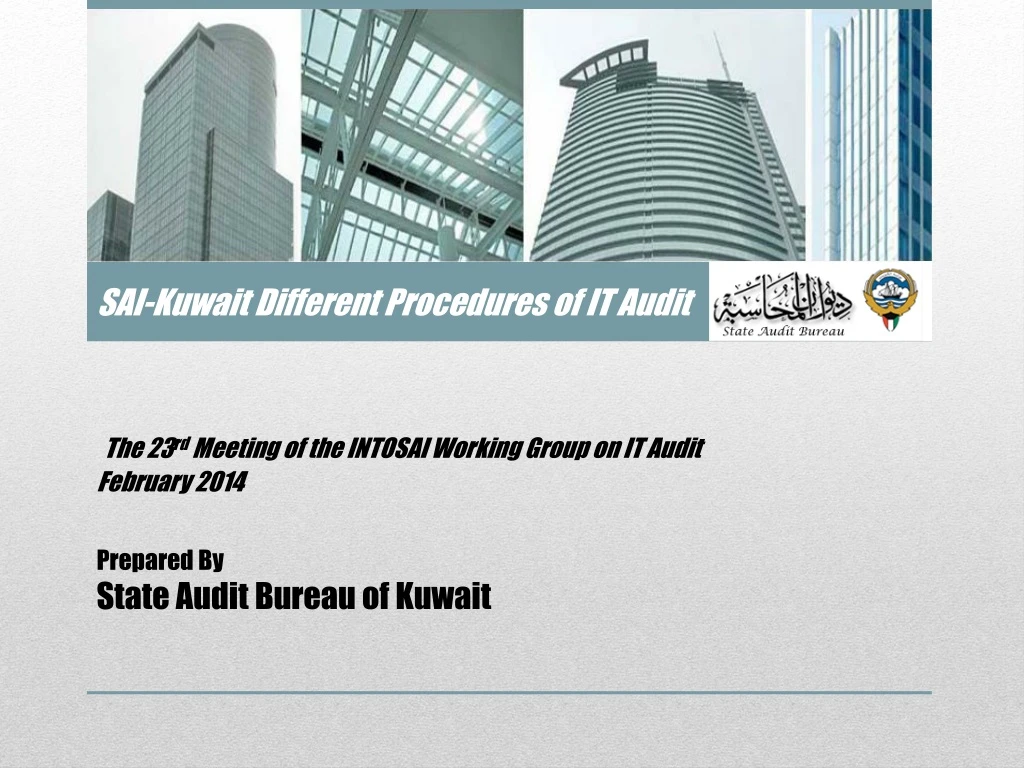 sai kuwait different procedures of it audit