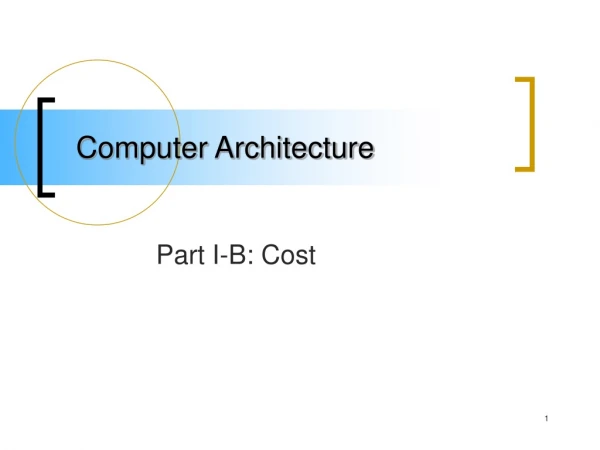 Computer Architecture