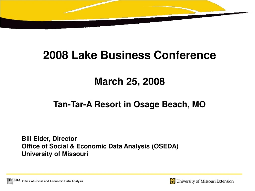 2008 lake business conference march 25 2008