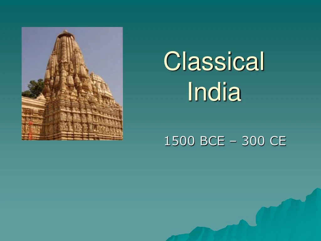 classical india