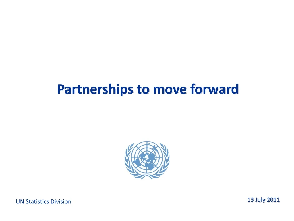 partnerships to move forward