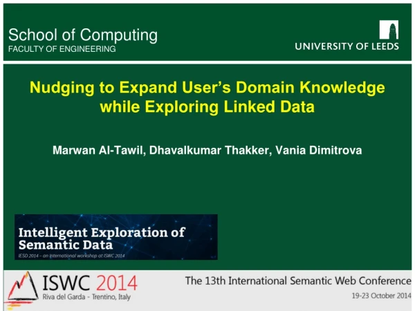 Nudging to Expand User’s Domain Knowledge  while Exploring Linked Data