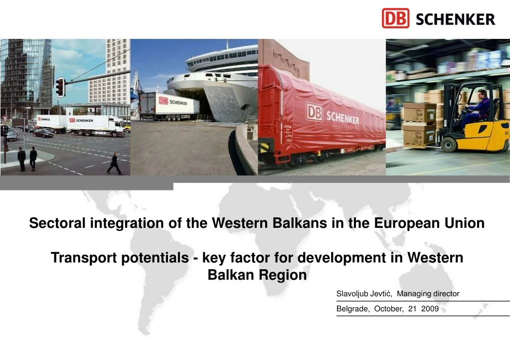 sectoral integration of the western balkans