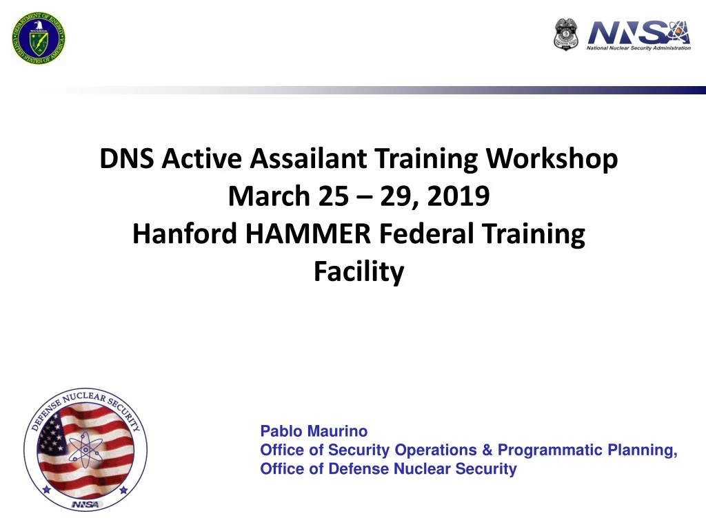 dns active assailant training workshop march