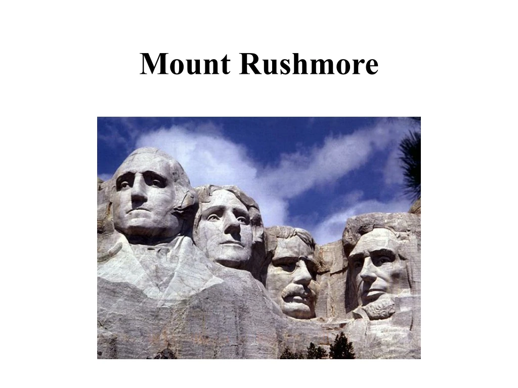 mount rushmore