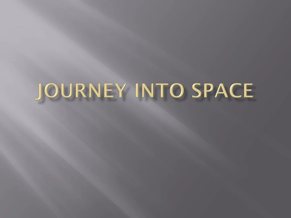 journey into space download