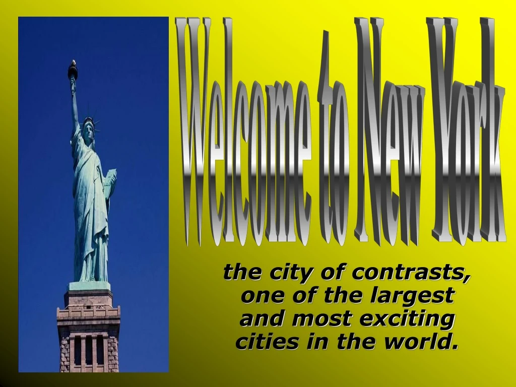 the city of contrasts one of the largest and most exciting cities in the world