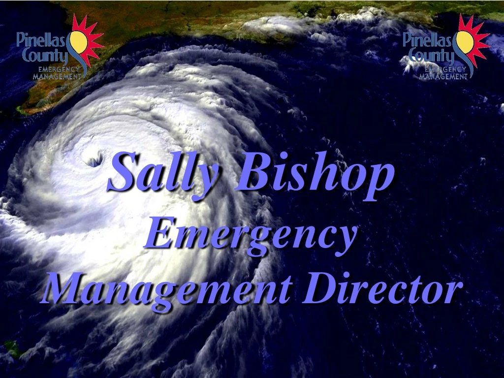 sally bishop emergency management director