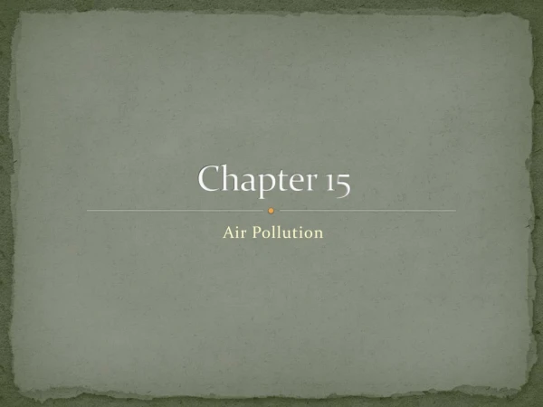 Chapter 15