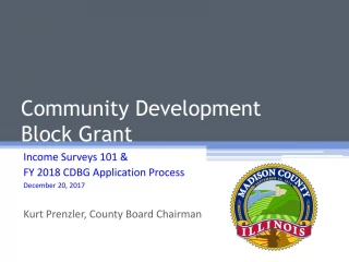 PPT - Community Development Block Grant (CDBG)Program PowerPoint ...