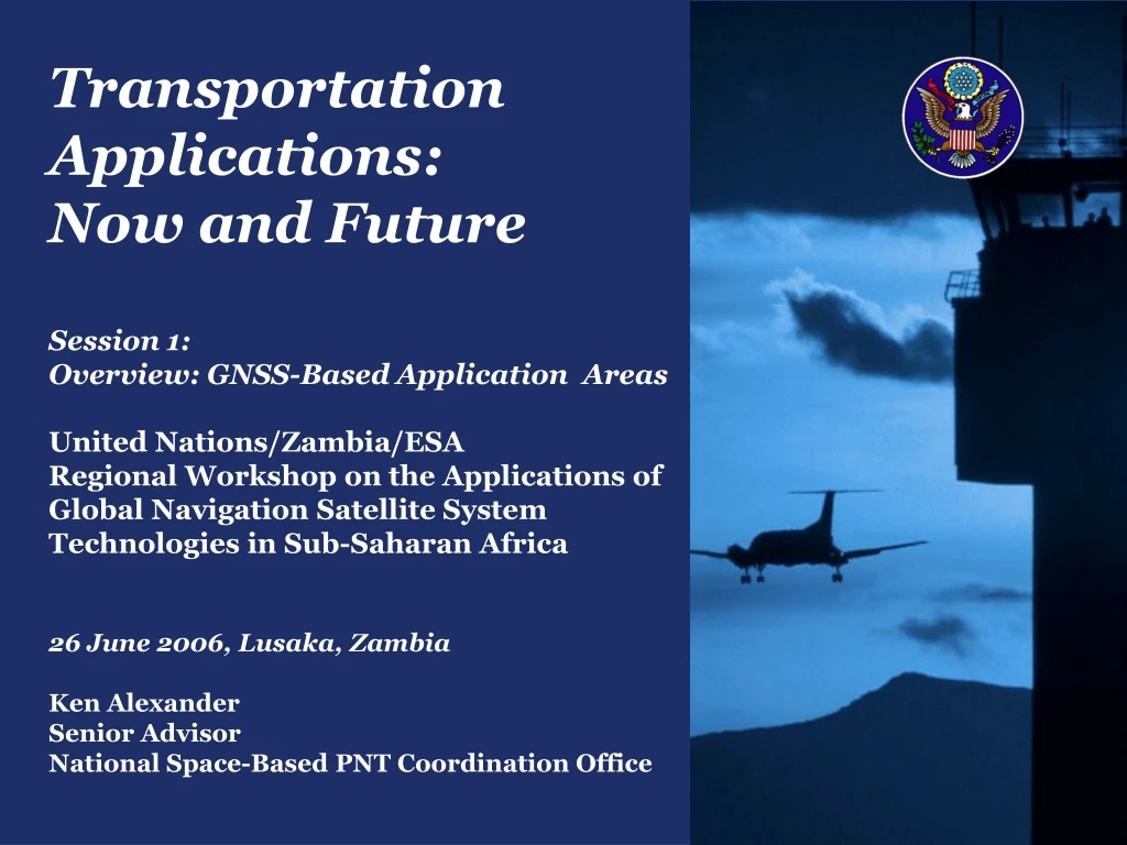 transportation applications now and future