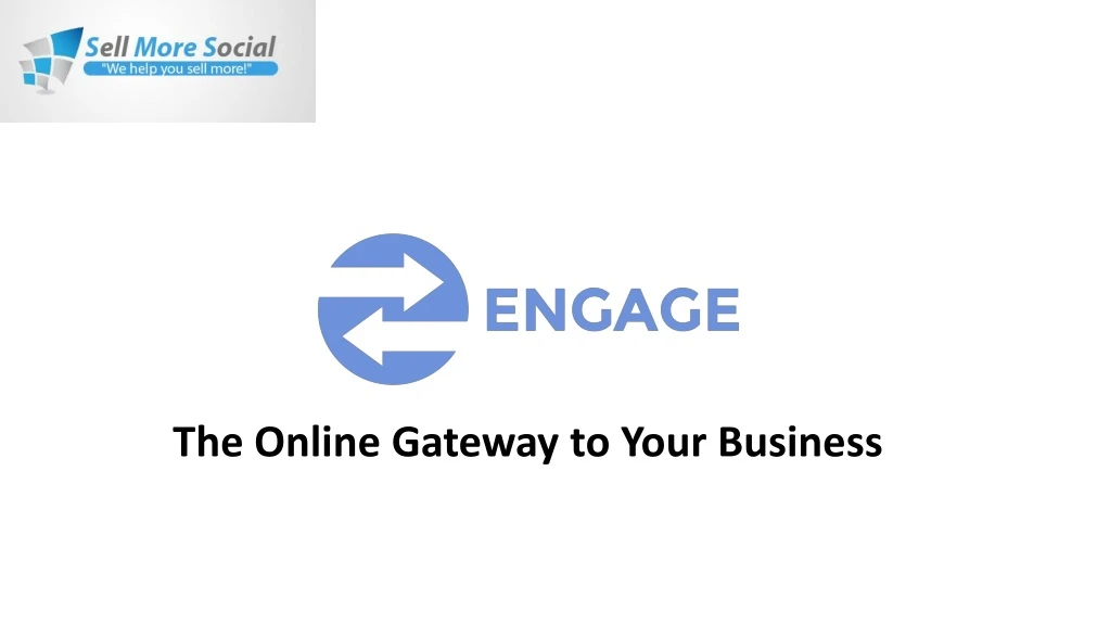 the online gateway to your business