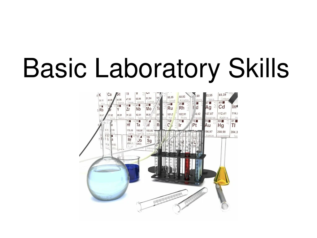 basic laboratory skills