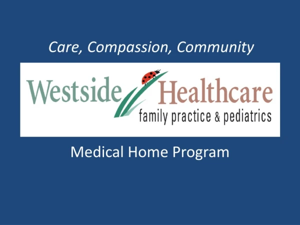 Medical Home Program