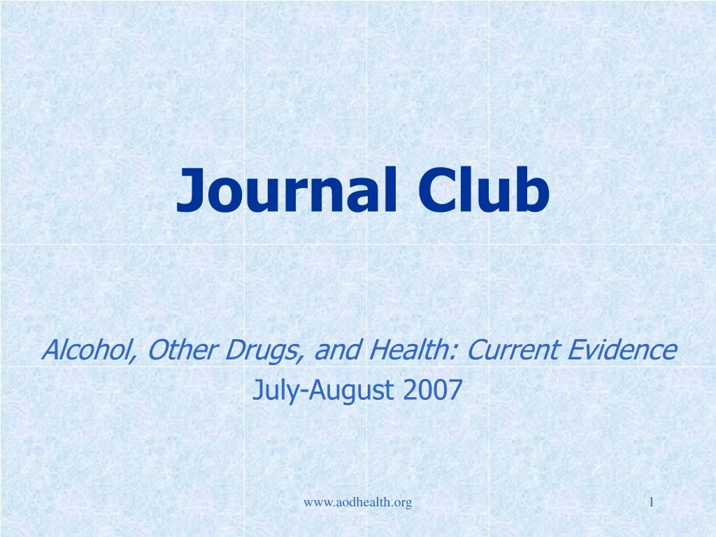 journal club