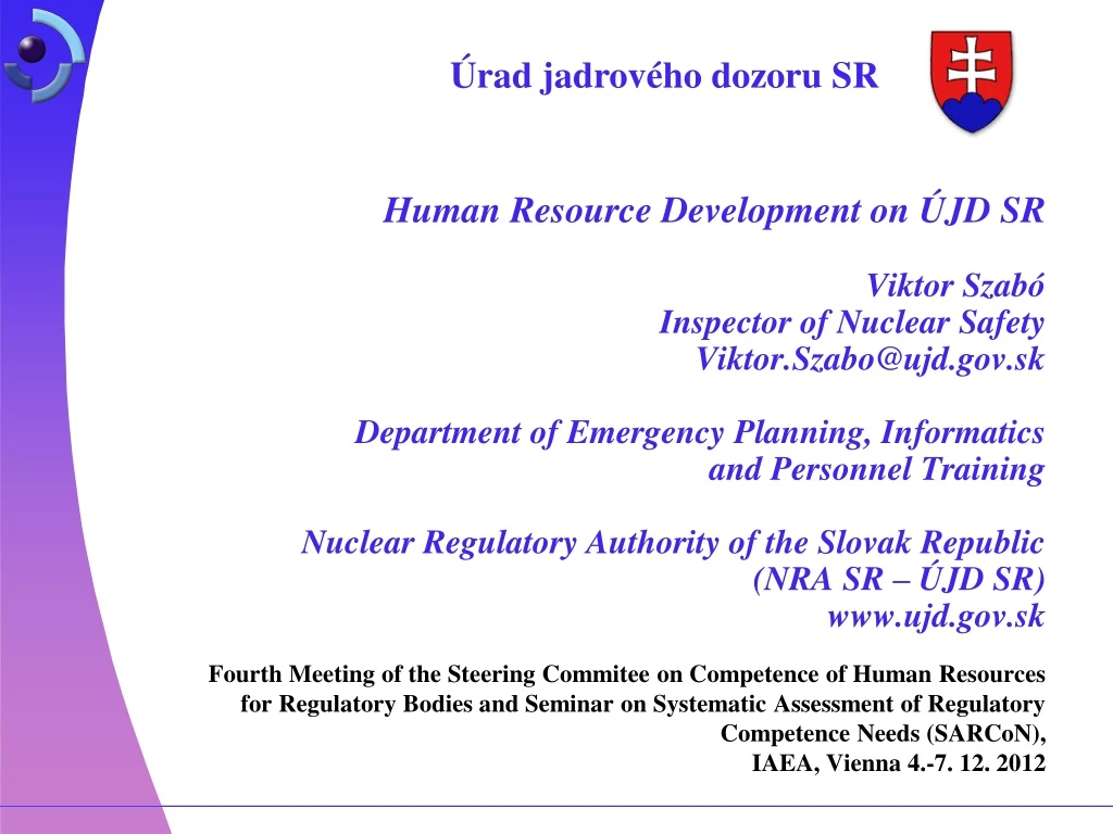 human resource development on jd sr viktor szab