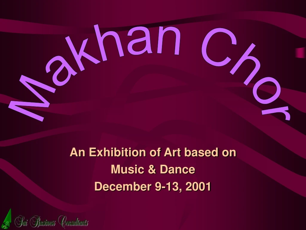 an exhibition of art based on music dance december 9 13 2001