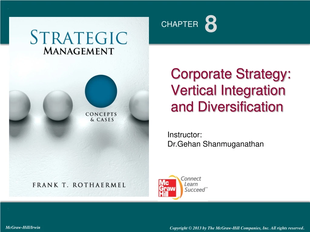 corporate strategy vertical integration and diversification