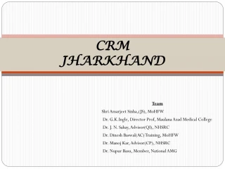 Strengthening Healthcare in Jharkhand: Challenges and Recommendations - slide 1