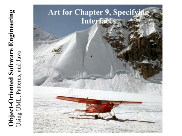 Art for Chapter 9, Specifying Interfaces