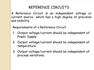 Precision Reference Circuits: Design and Implementation Guidelines - slide 1