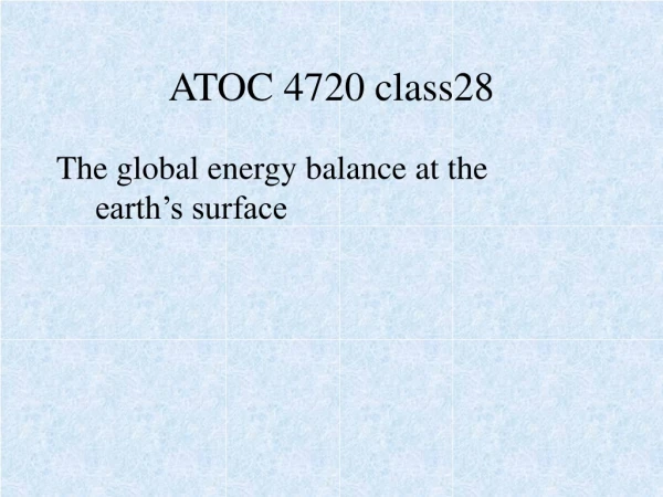ATOC 4720 class28