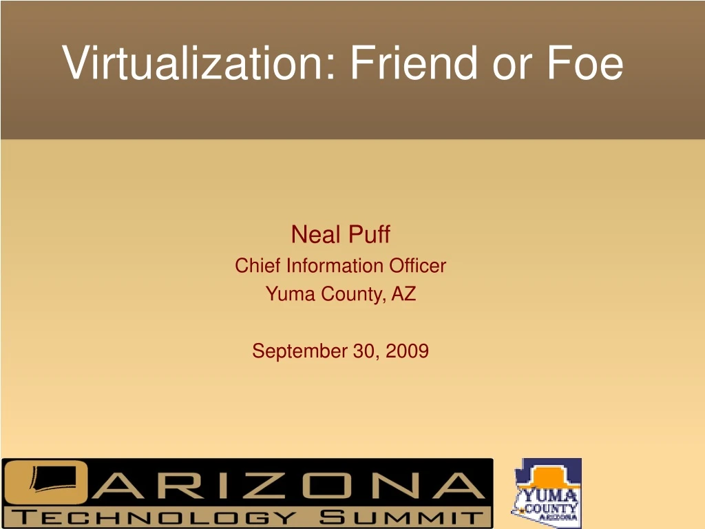 virtualization friend or foe