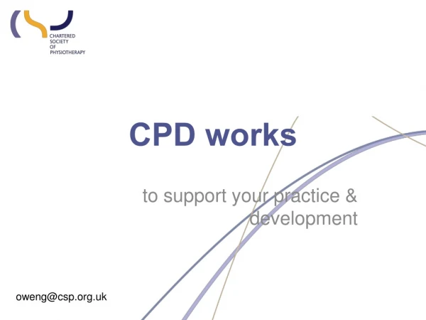 CPD works