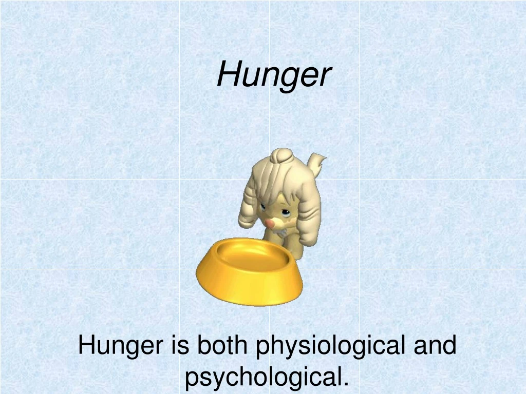 hunger