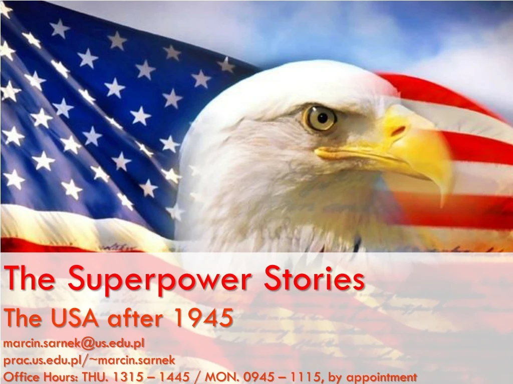 the superpower stories the usa after 1945 marcin