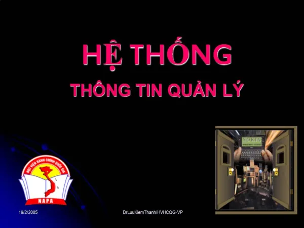 H THNG TH NG TIN QUN L