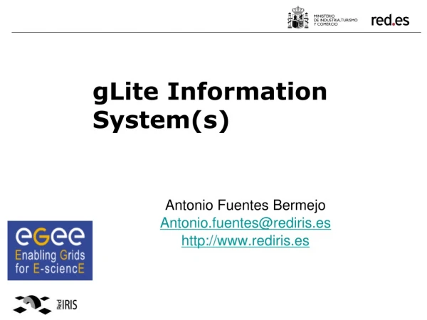 gLite Information System(s)