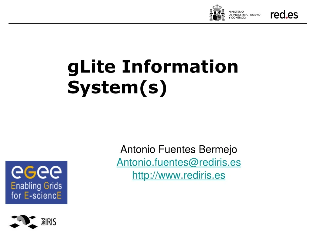 glite information system s