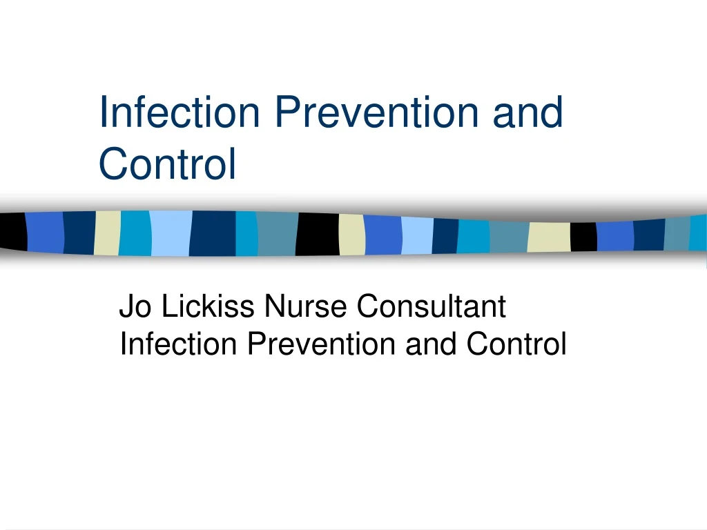 infection prevention and control