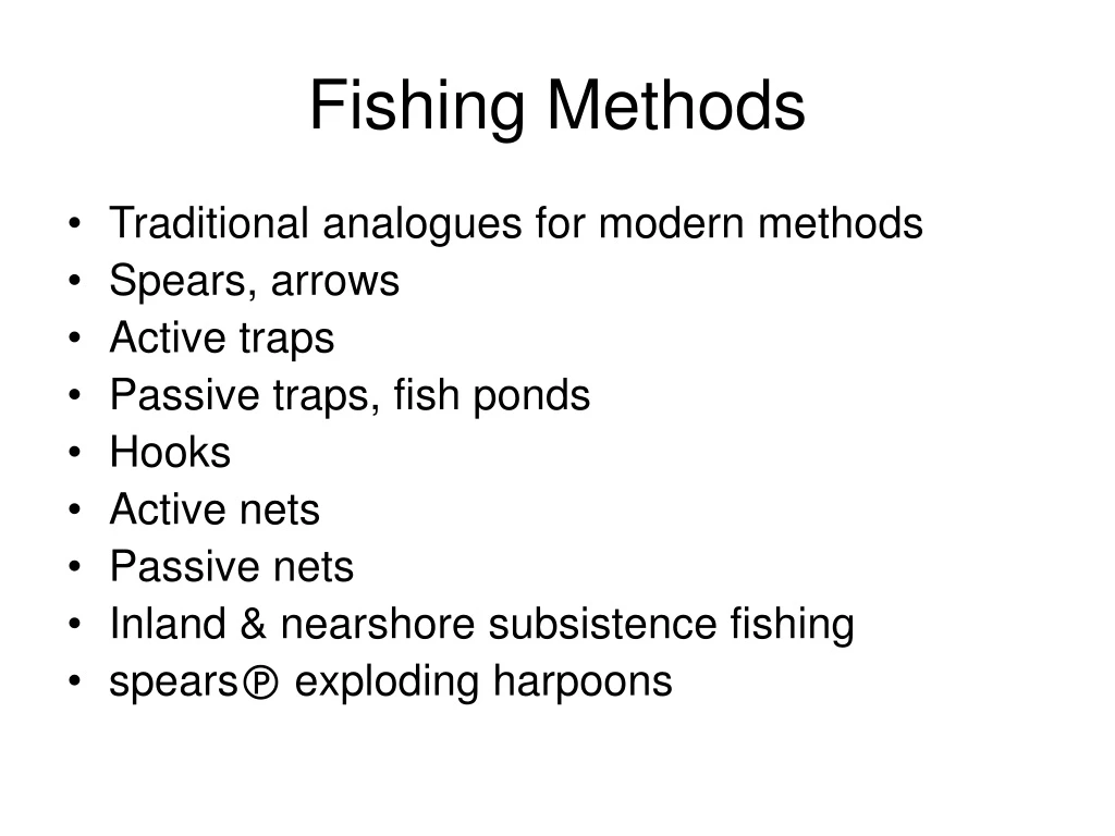 The diversification of the fishing methods | RIO MARE QR