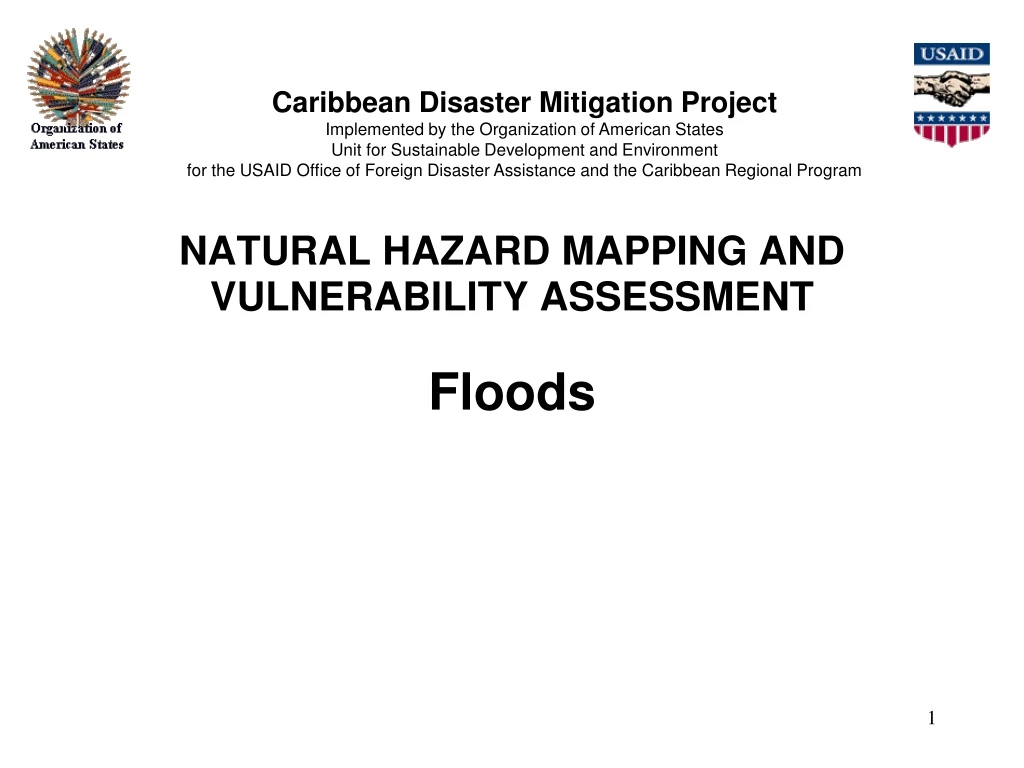 PPT - FLOOD HAZARD MAPPING AND VULNERABILITY ASSESSMENT PowerPoint ...