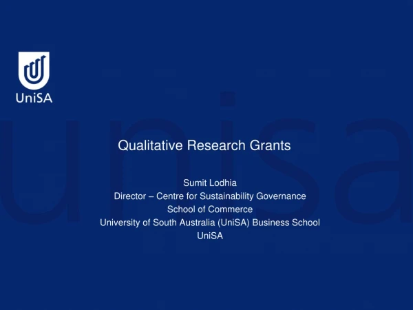 Qualitative Research Grants