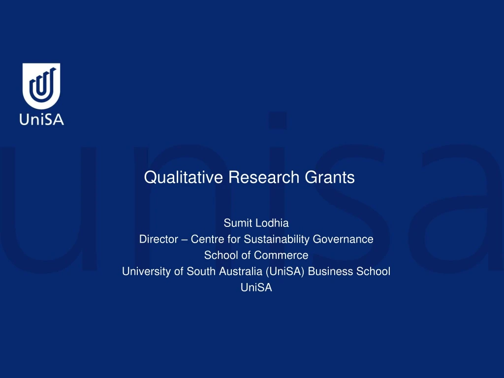 qualitative research grants
