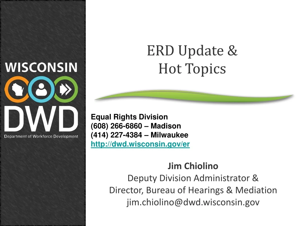 erd update hot topics