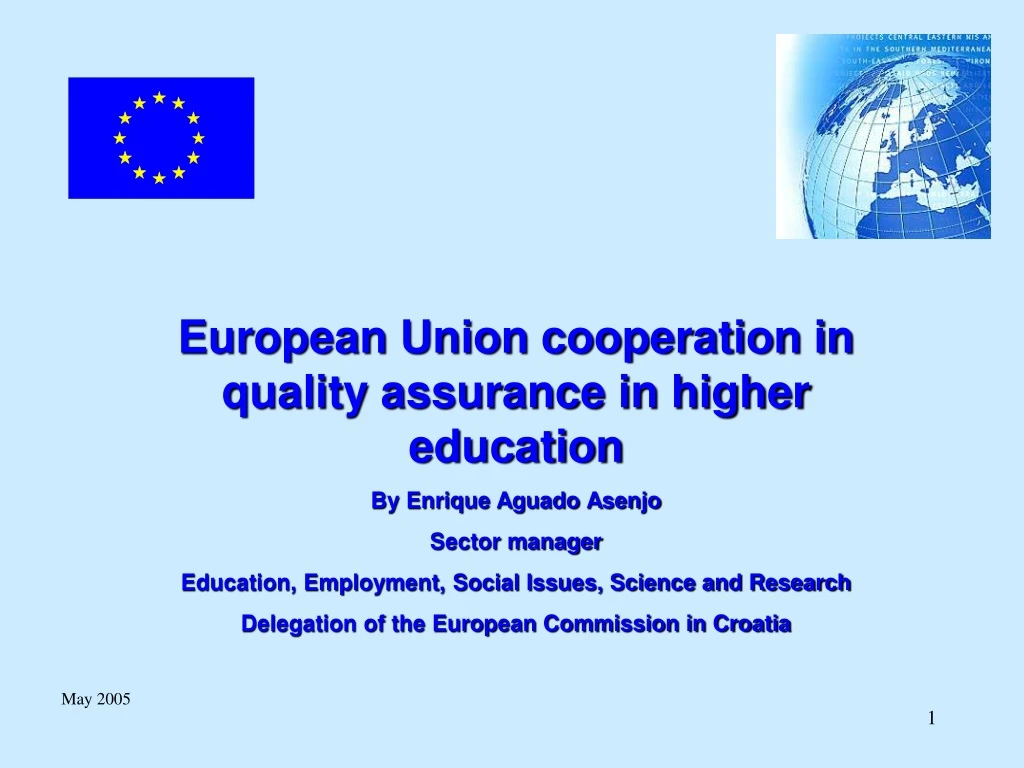 european union cooperation in quality assurance