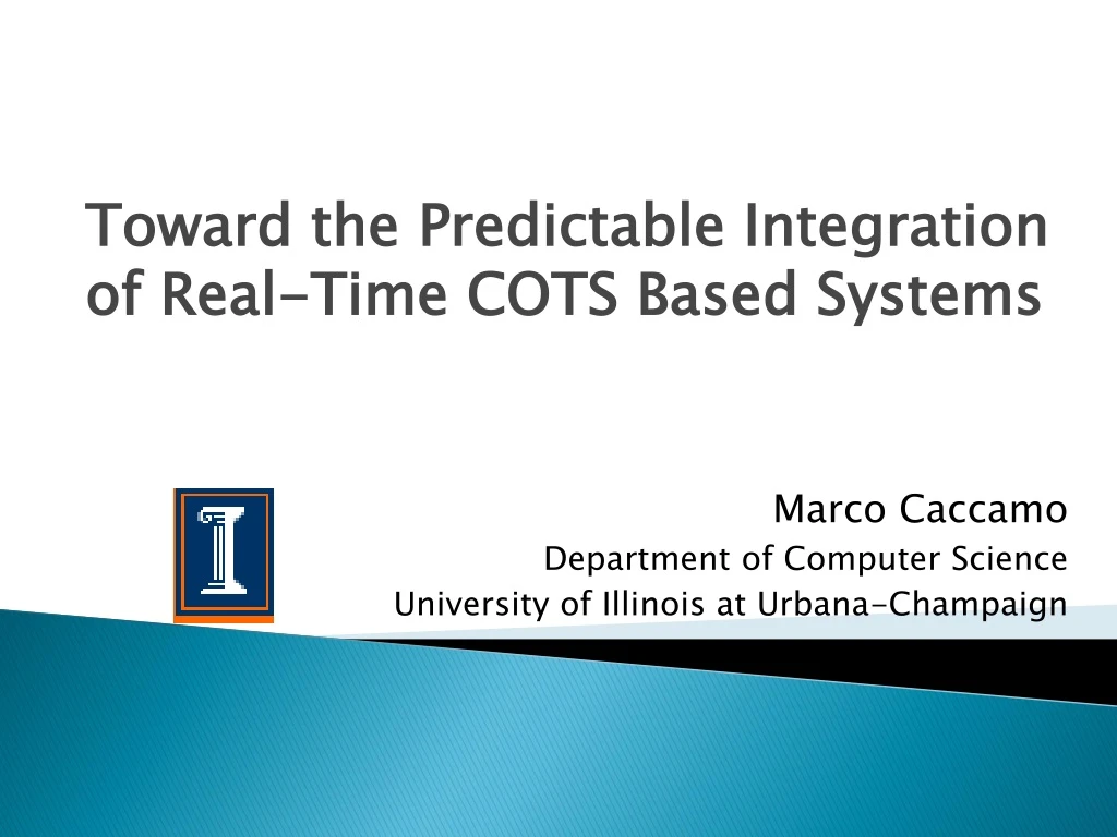 toward the predictable integration of real time
