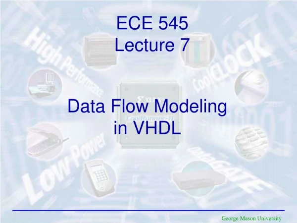 Data Flow Modeling in VHDL