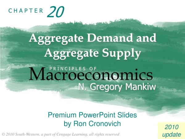 Aggregate Demand and  Aggregate Supply