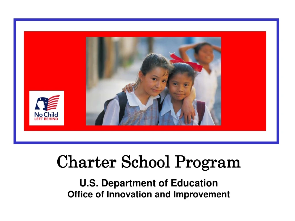 charter school program u s department