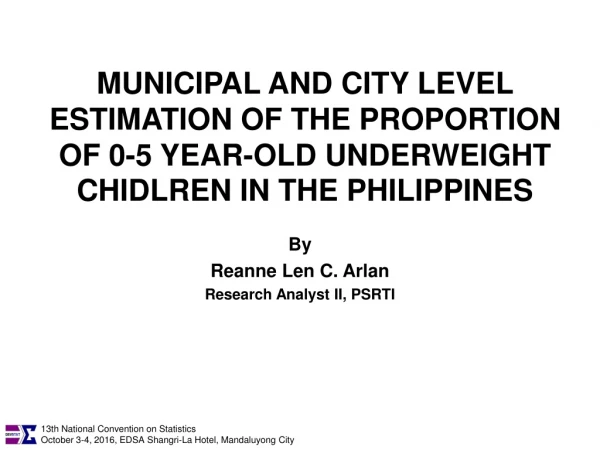 By Reanne Len C. Arlan Research Analyst II, PSRTI