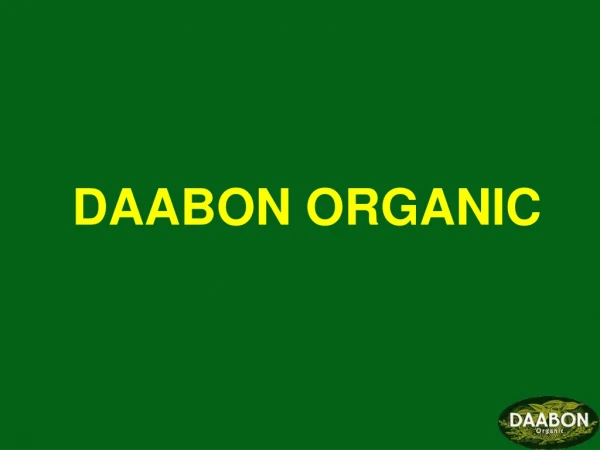 DAABON ORGANIC