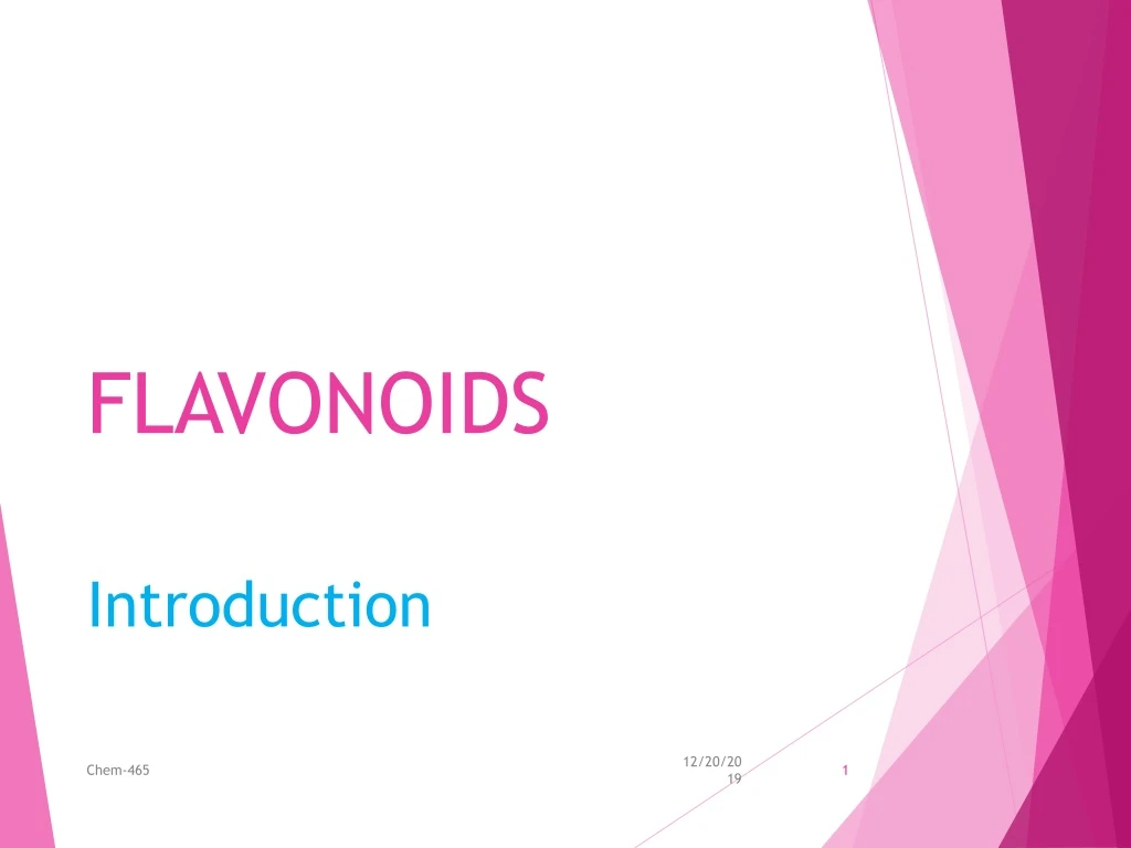 flavonoid s