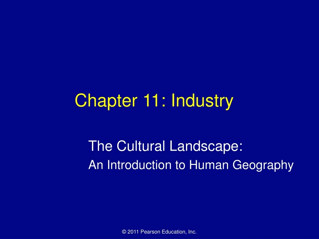 chapter 11 industry