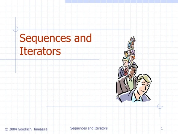 Sequences and Iterators