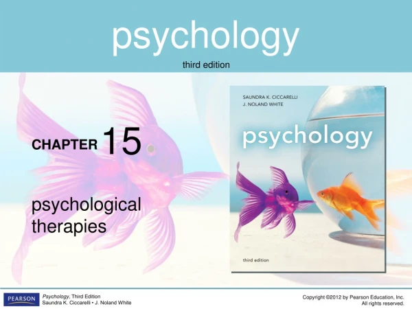 psychological therapies